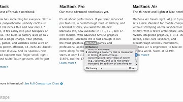 Quick Tip: Dictionary in any Application on Mac