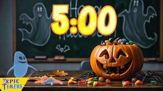 5 Minute Music Timer with The Ghost That Loves Candy!