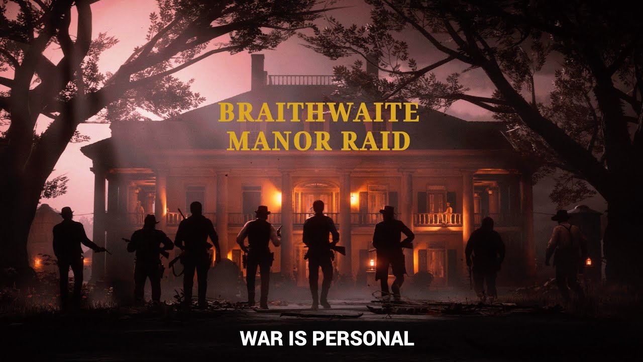 Riding Into Hell | Destroying Braithwaite Manor | RDR2 Legendary Mission