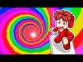 DON’T FALL DOWN THE RAINBOW DROPPER in ROBLOX!