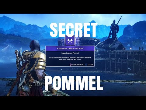 God Of War Secret Pommel (Forbidden Grip Of The Ages)