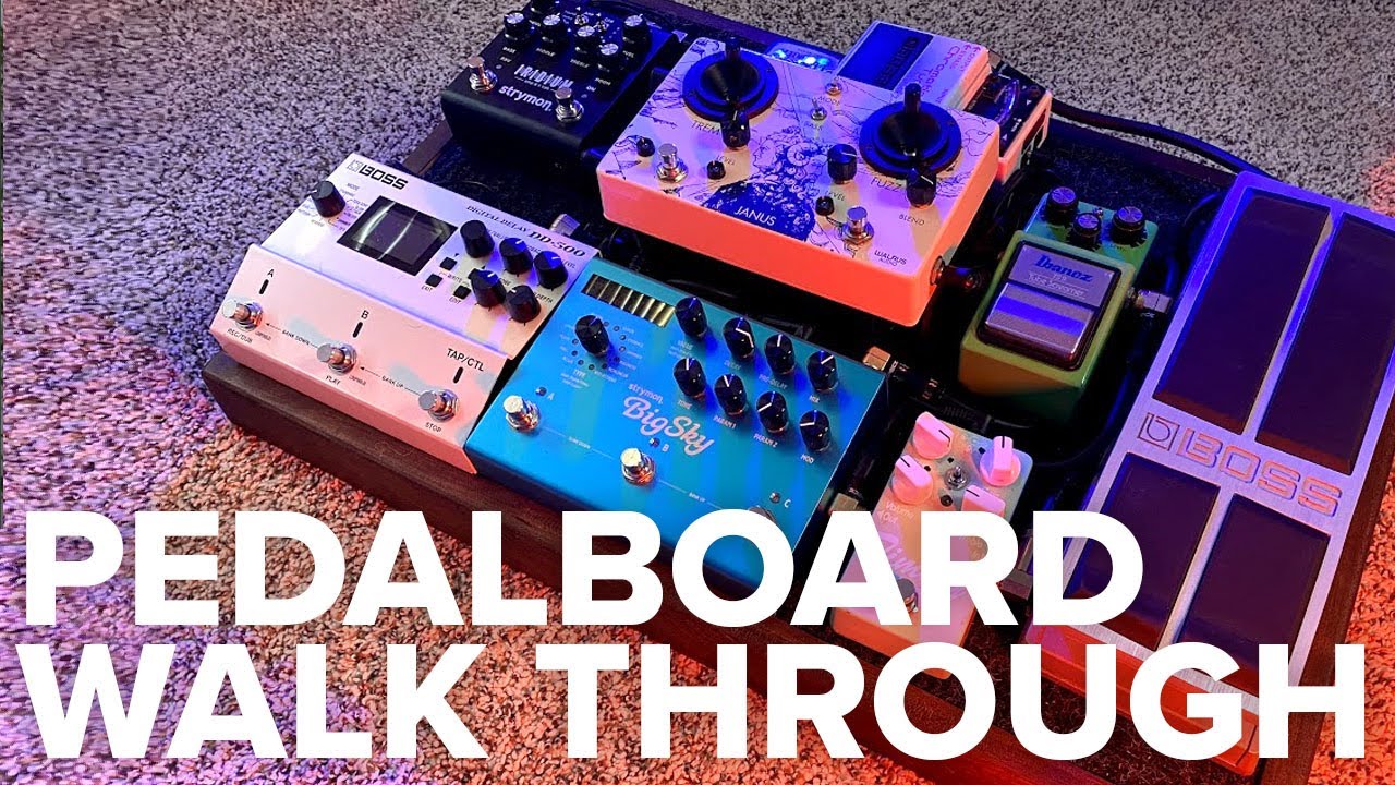 Worship Pedalboard Walk Through