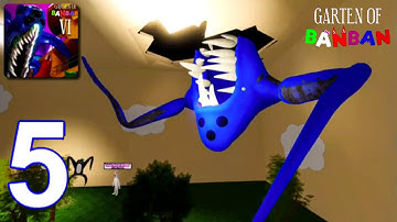 Garten Of Banban 4 New Station - Gameplay Walkthrough Part 5 - New Update (Android, iOS)