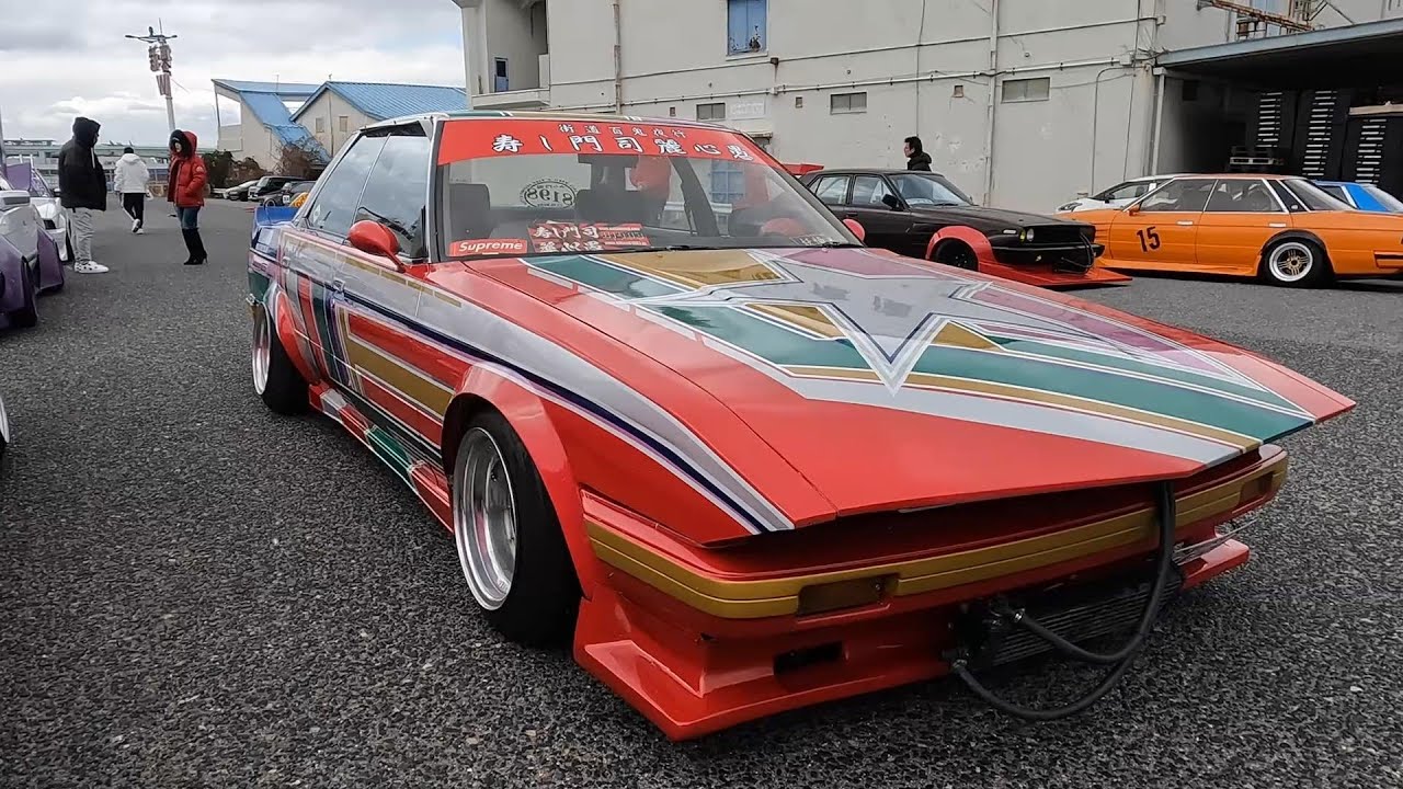 関西オールスターズ☆撮影会 TOYOTA GX71MARKⅡ 寿し門司麗心愚 - YouTube