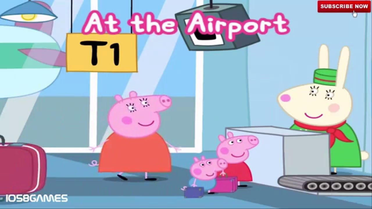 Peppa Pig Holiday iOS iPad Game Learning Interactive Games for