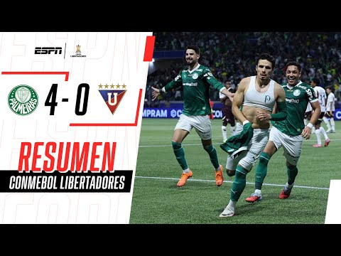 HAZAÑA HISTÓRICA DEL VERDAO: DE PERDER 3-0 A SER FINALISTA | Palmeiras 4-0 LDU | RESUMEN