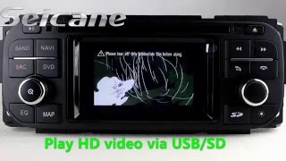 OEM 2002 2003 2004 2005 CHRYSLER Sebring Sedan bluetooth music stereo upgrade to aftermarket radio