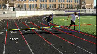 Detecting Two Runners starting with YOLO and OpenCV