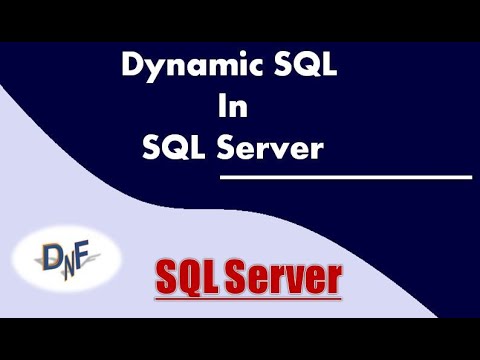 Dynamic SQL in