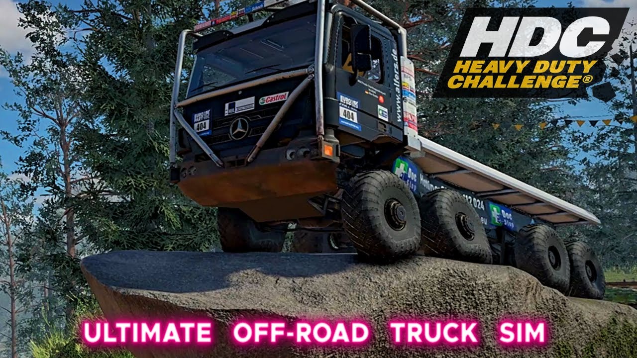 Heavy Duty Challenge - The Off Road Truck Simulator  Ultra realistic  physics sim First Look 4K 