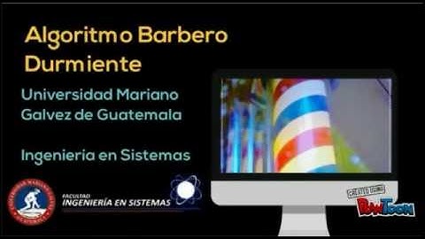 Algoritmo del Barbero Durmiente UMG.