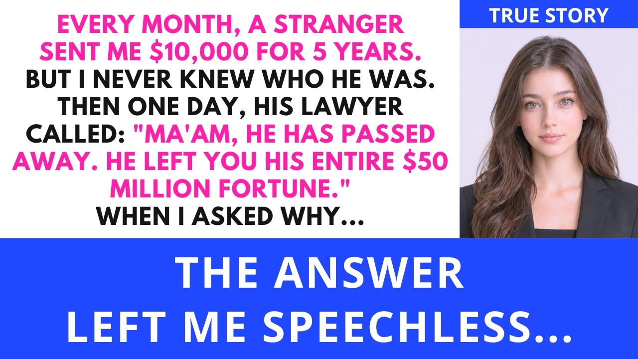 For 5 Years, a Stranger Sent Me $10,000 Every Month. Then I Found Out Why... | Ivy Revenge