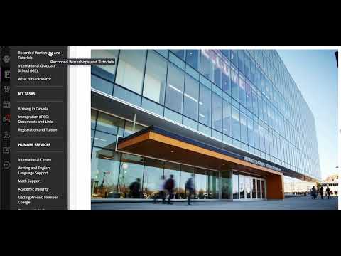 Humber College Blackboard related video thumbnail