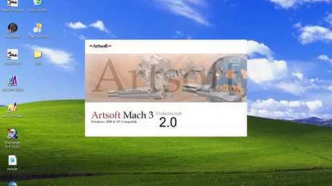 ลงโปรแกรม mach3 แบบสมบูร์ Mach3 install คลิป 2