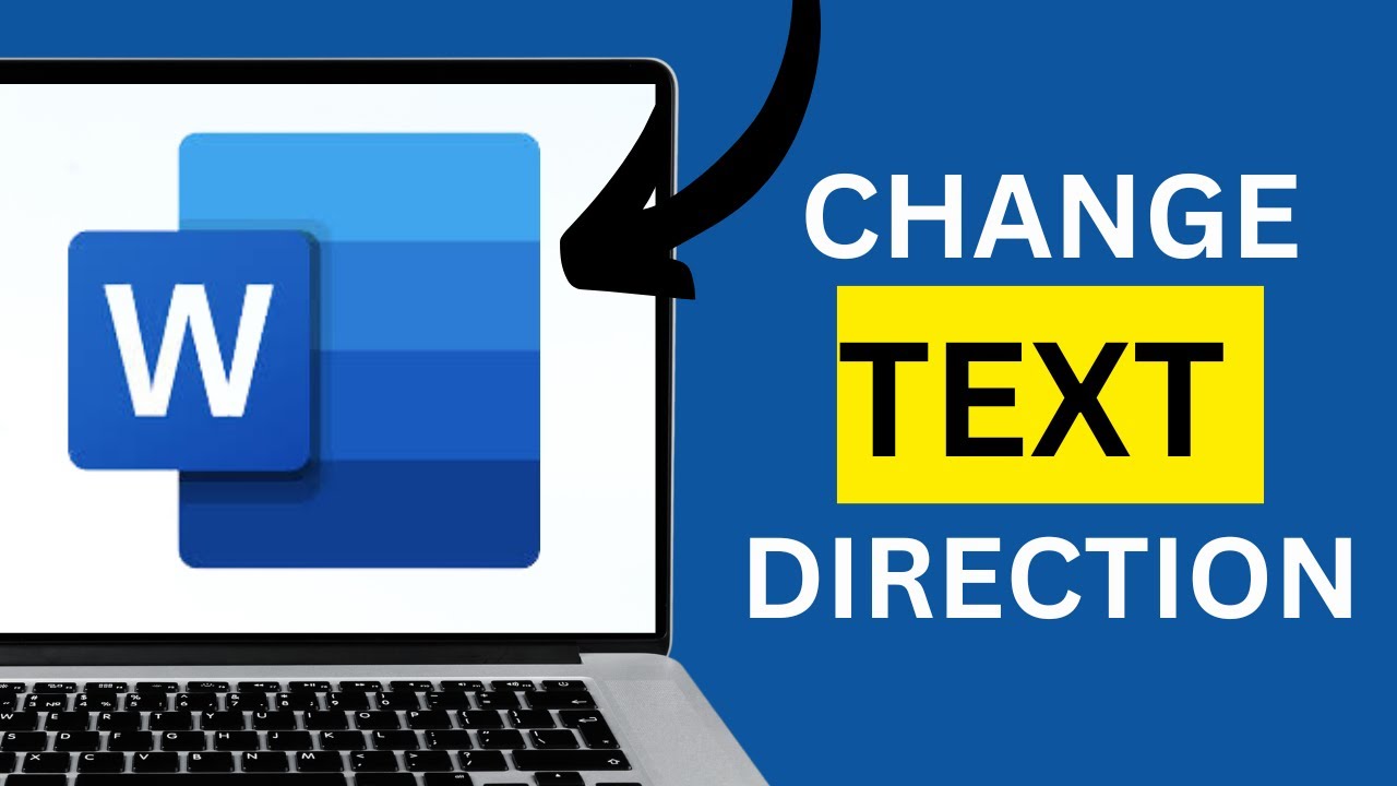 How to CHANGE Text Direction in Table and Text in MS Word