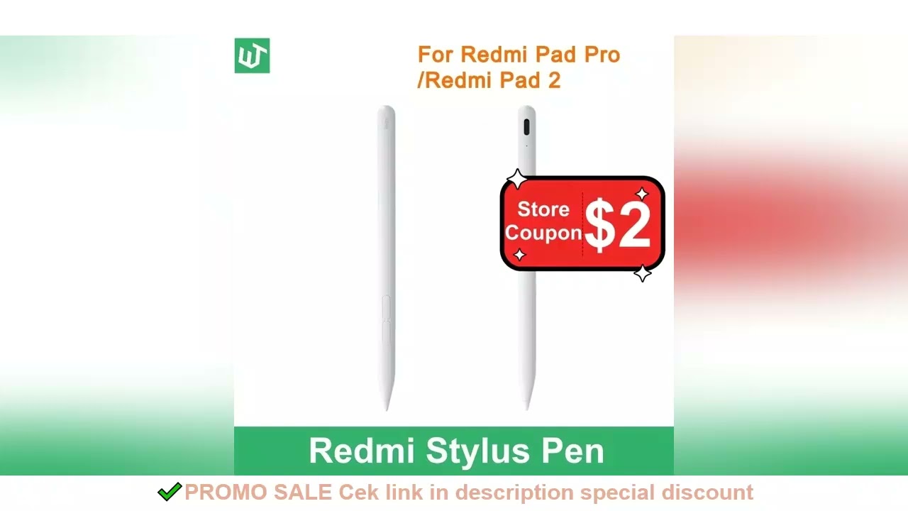 Xiaomi Redmi Stylus Pen For Redmi Pad Pro Redmi Pad 2 Tablet 4096 level Sense 5ms Low Latency 240Hz
