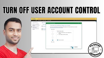 How to Turn off User Account Control on Windows | Unlock Your PC