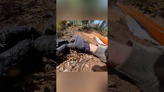 This Hurt Me and The Bike #crash #fail #ktm150xcw #dirtbikecrash #massivepuddle #swimming