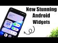 Install New STUNNING Widgets On Any Android