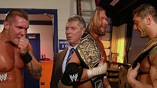 Randy Orton, Triple H & Batista Backstage Segments: No Mercy 2007