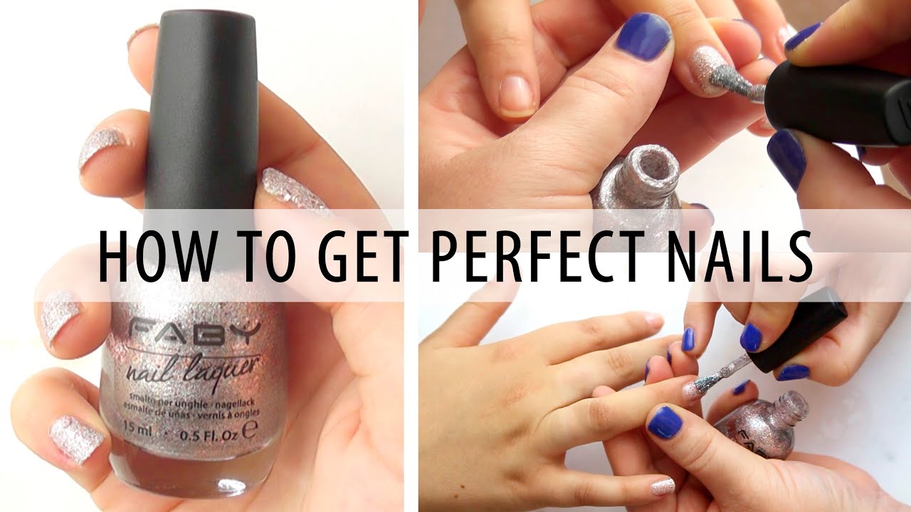 How to get Perfect Nails BONDI BEAUTY YouTube
