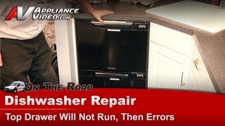Fisher & Paykel Dishwasher Repair - Will Not Run Errors Then Stops - Water Inlet Valve Diagnostics