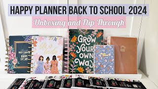 NEW! Happy Planner 2024 Back To School Release Haul and Flip Through! Available NOW! screenshot 5