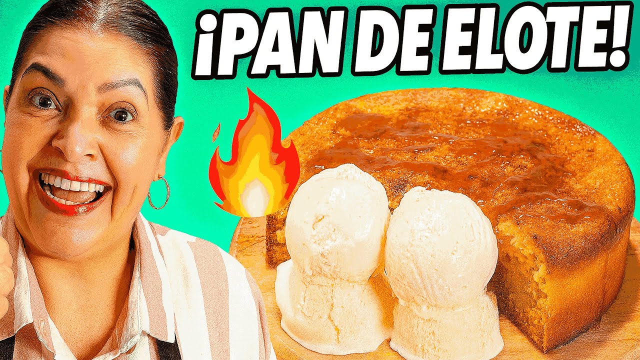 PAN DE ELOTE FÁCIL y DELICIOSO 🌽😍 ¡Te va a encantar!