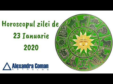 Video: Horoscop Pentru 23 Ianuarie 2020