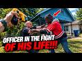 Arkansas Officer In Fight Of His Life-HE GOT MY GUN!!!