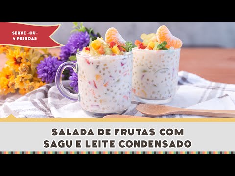 Salada de Frutas com Sagu - Receitas de Minuto EXPRESS #210