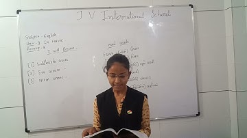 STD 6 ENGLISH UNIT 3  IN FUTURE