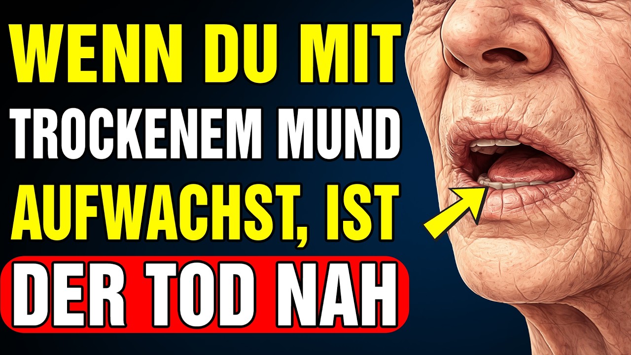 Wenn du mit trockenem Mund aufwachst, will dir dein Körper das sagen (Arzt enthüllt es)