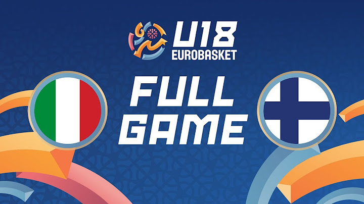 Group Phase | Italy v Finland | Full Basketball Game | FIBA U18 Women's EuroBasket 2025