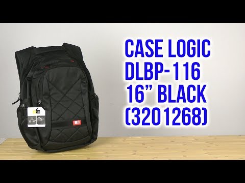 Распаковка Case Logic DLBP-116 16 Black 3201268