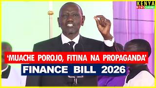Ruto FULL ANGRY speech today after Finance Bill 2026 Voting by MPs from Nandi County Kosgey Funeral