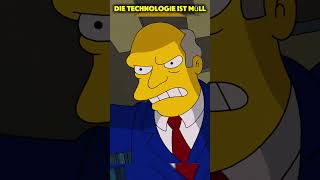 Die Technologie Ist Müll  #simpsons #film #shorts