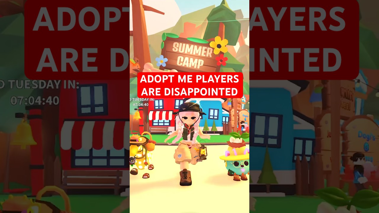 🤔 are u disappointed with Summer Camp? what do you think about this year's update?? #adoptme