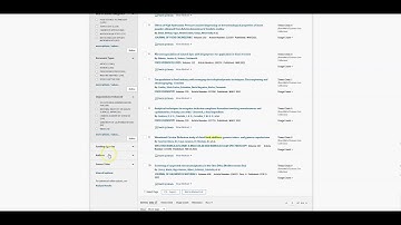 SCIE 1P51 Web of Science Core Collection database searching video