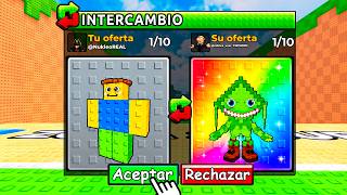 INTERCAMBIÉ un Noobini por BRAINROT ETERNAL en Patea un Lucky Block