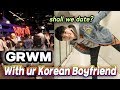 GRWM with your Korean Boyfriend! to date in VIVID festival in Sydney