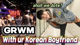 Full GRWM with your Korean Boyfriend! to date in VIVID festival in Sydney News