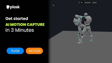 Plask Motion Tutorial: Get started AI Motion Capture in 3 Minutes