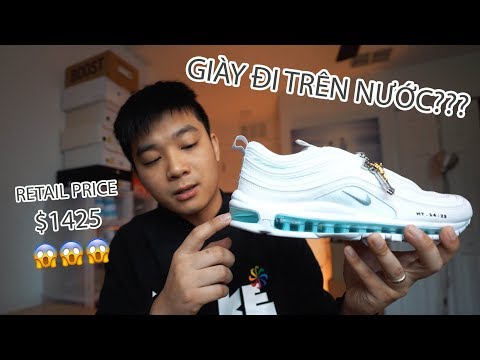 Đập Hộp + Đánh giá đôi Air Max 97 MSCHF x INRI Jesus Shoes