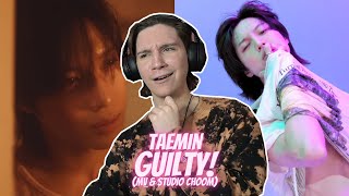 DANCER REACTS TO TAEMIN | 'Guilty' MV & [BE ORIGINAL] @ STUDIO CHOOM