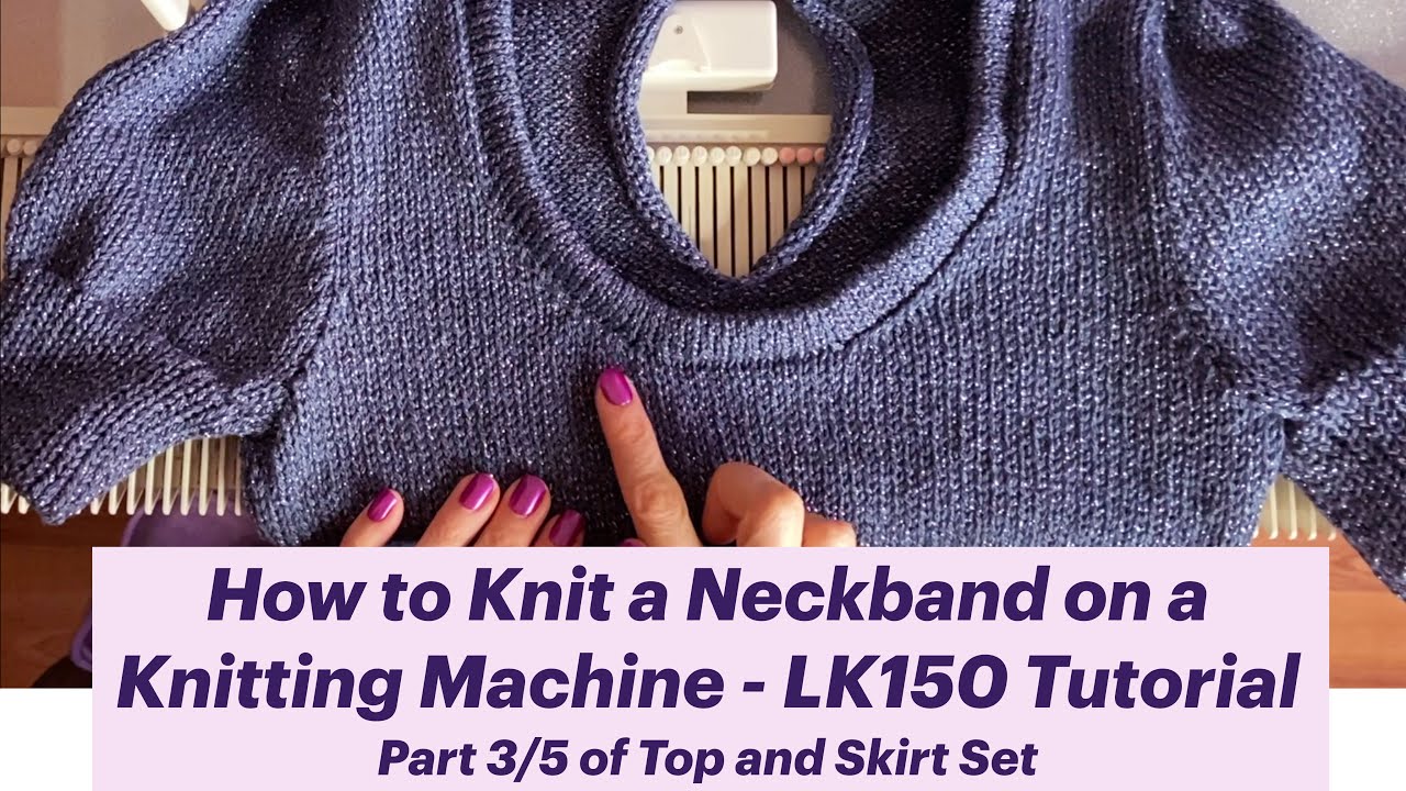 How to Knit the Front of a Sweater Top on a Knitting Machine