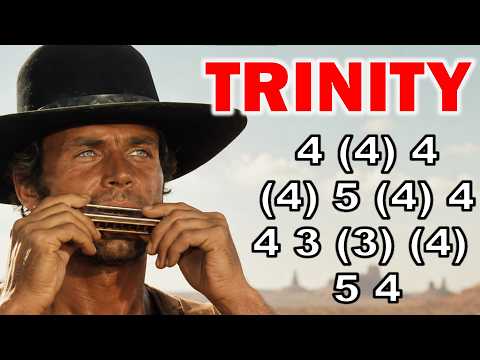 EASY WEST, TRINITY TITOLI HARMONICA ( C DIATONIC ), ARMÓNICA C, TABS, BLUES HARP C, GAITA DE BOCA C