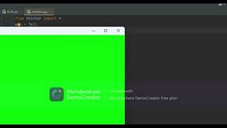 How to make window in python, python tutorial for beginners.