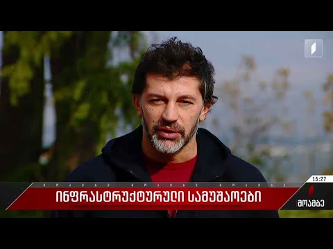 რუსთაველი-მთაწმინდის საბაგირო გზის მშენებლობა გრძელდება