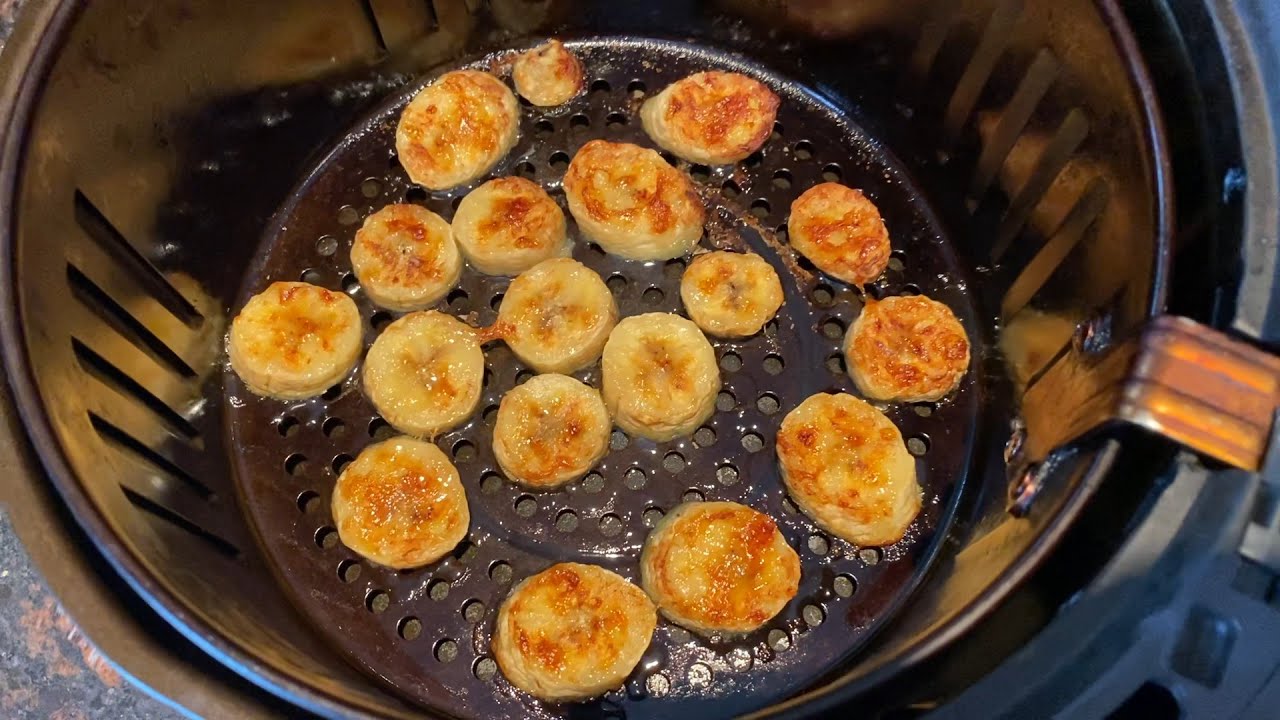 Ninja Air Fryer Dehydrated Bananas - We Eat At Last